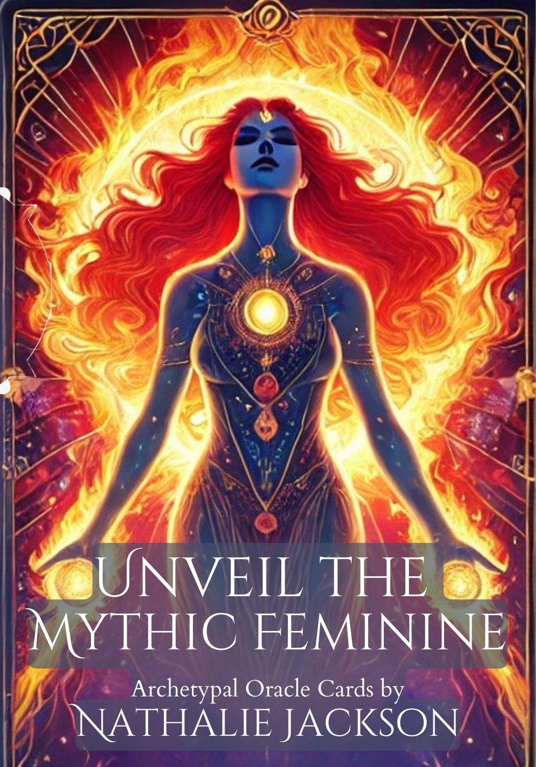 Unveil the Mythic Feminine Oracle Deck