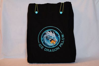 Large Black Pillow