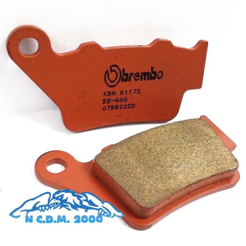 PASTIGLIE FRENO POSTERIORI BREMBO SINT BB02SD APRILIA SMV DORSODURO 750 2008