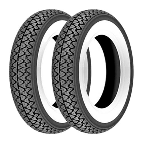 KENDA K333 FASCIA/BIANCA 3.50-10 COPPIA GOMME PNEUMATICI VESPA PX 125 /150 /200