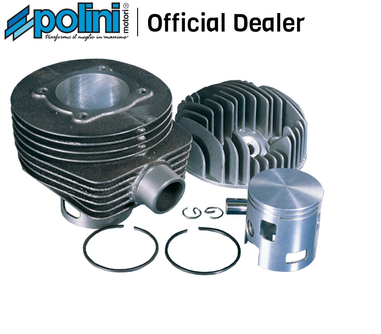 1400080 CILINDRO POLINI VESPA PX-TS E SPRINT VELOCE DIAMETRO 63 LML ORIGINALE