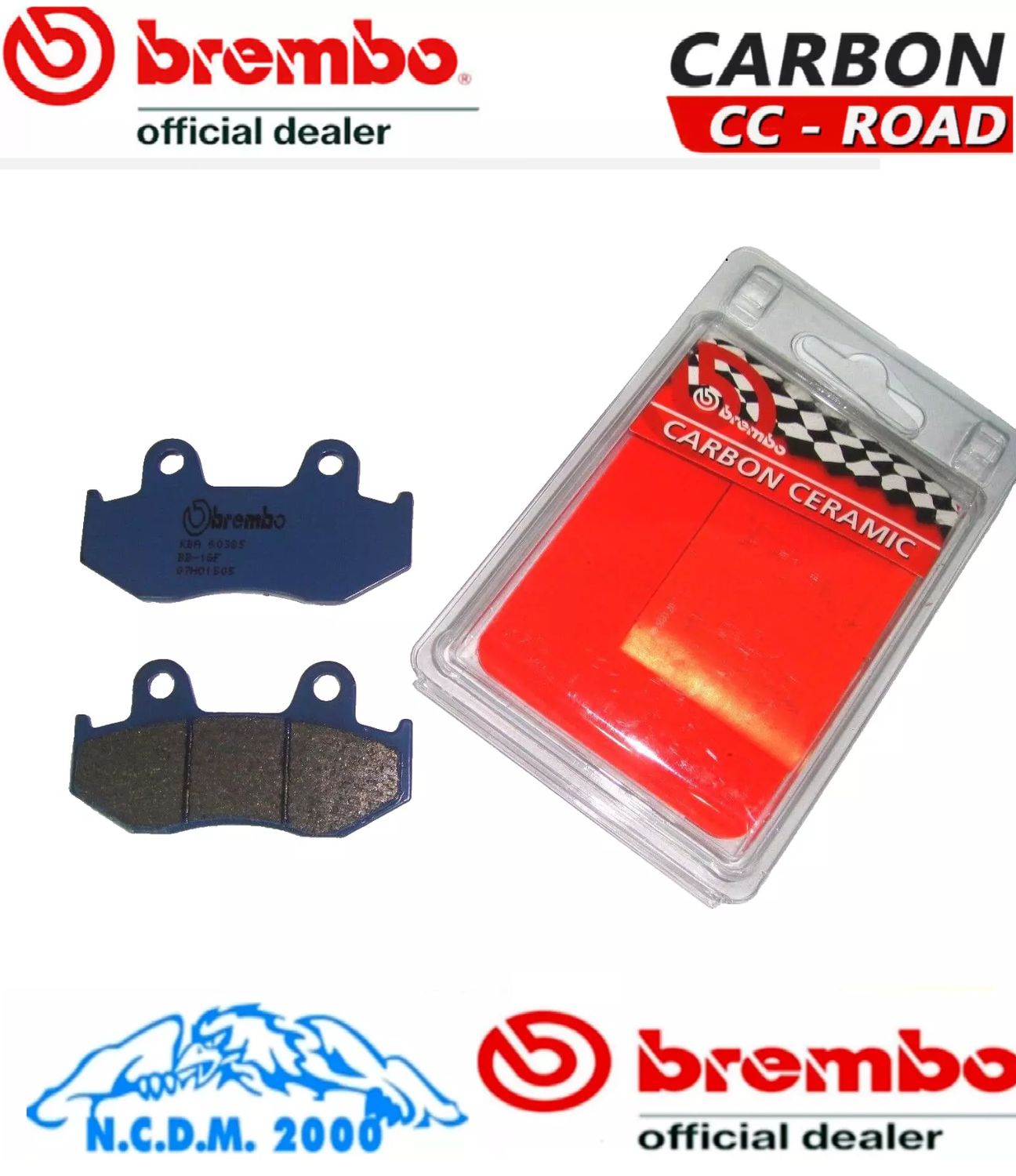 PASTIGLIE FRENO BREMBO CC ANTERIORI HONDA 125 CR R 1984-1985 1986 1987