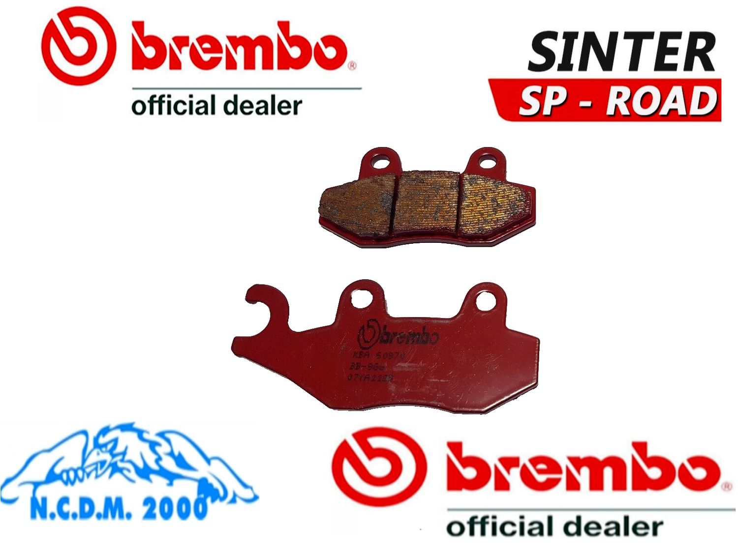 PASTIGLIE FRENO BREMBO SINT SP POSTERIORI CAGIVA CANYON 500	1996 1997 1998 1999
