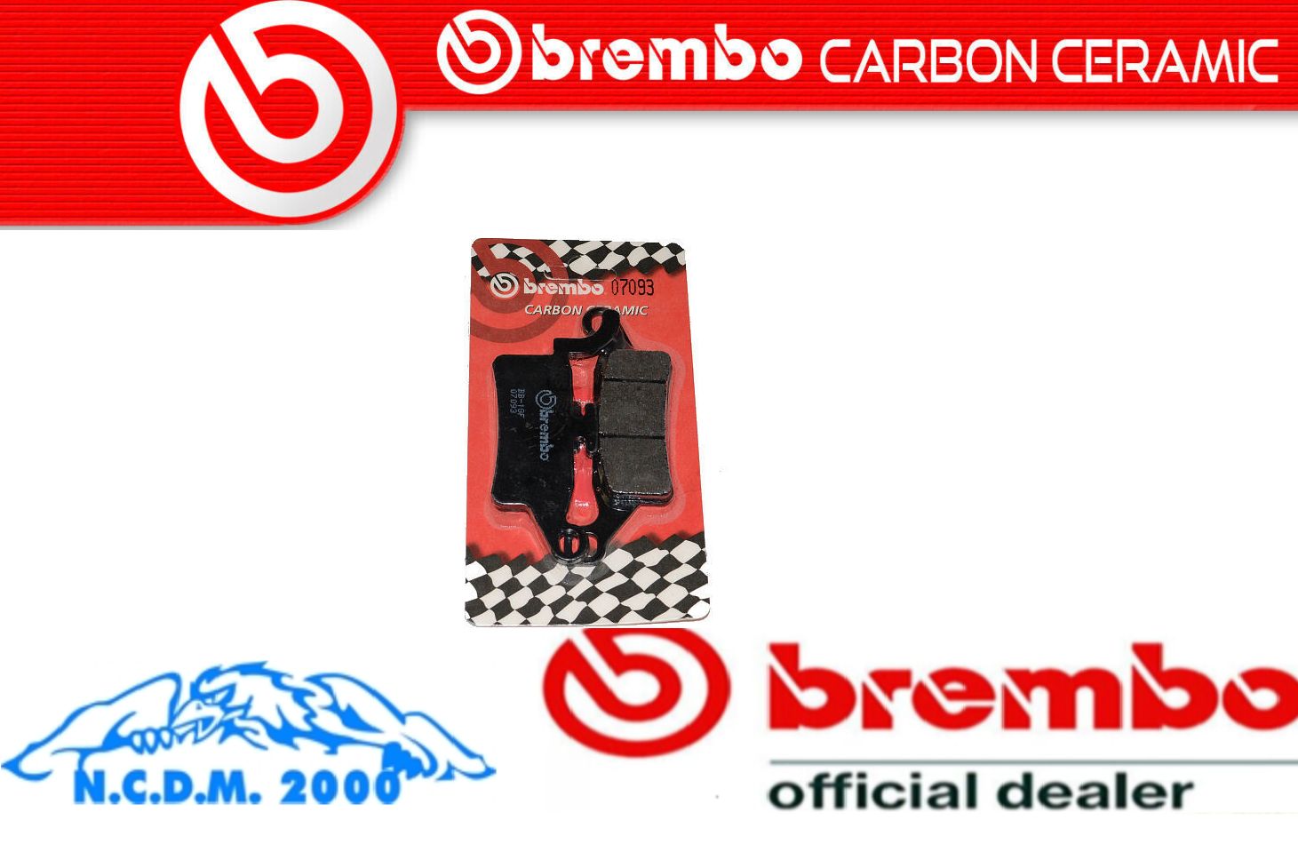 PASTIGLIE FRENO BREMBO ANTERIORI HONDA 250 RECON 1997-1998 1999
