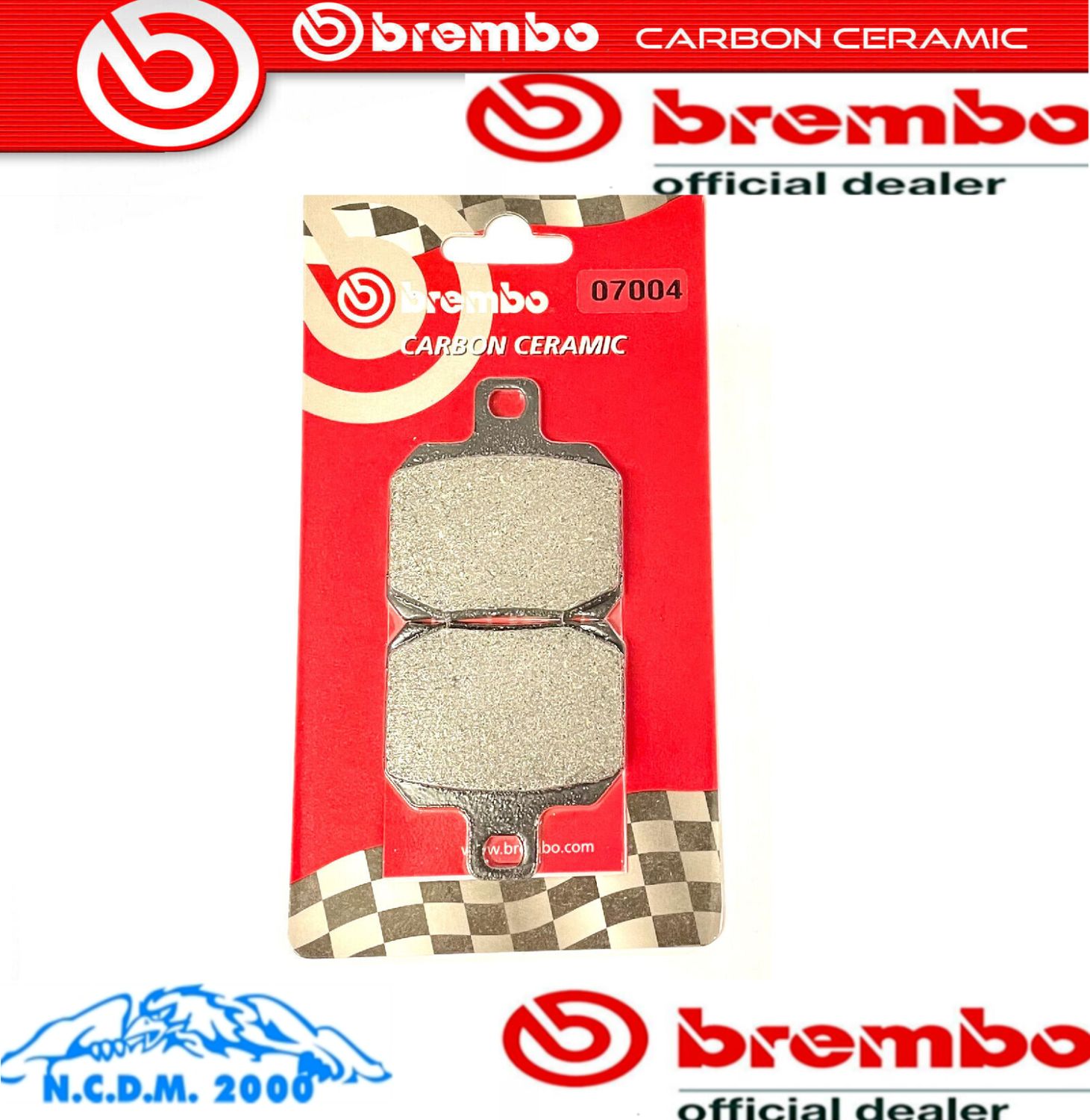 PASTIGLIE FRENO BREMBO POSTERIORI DUCATI 848 EVO 848	2011 - 2012