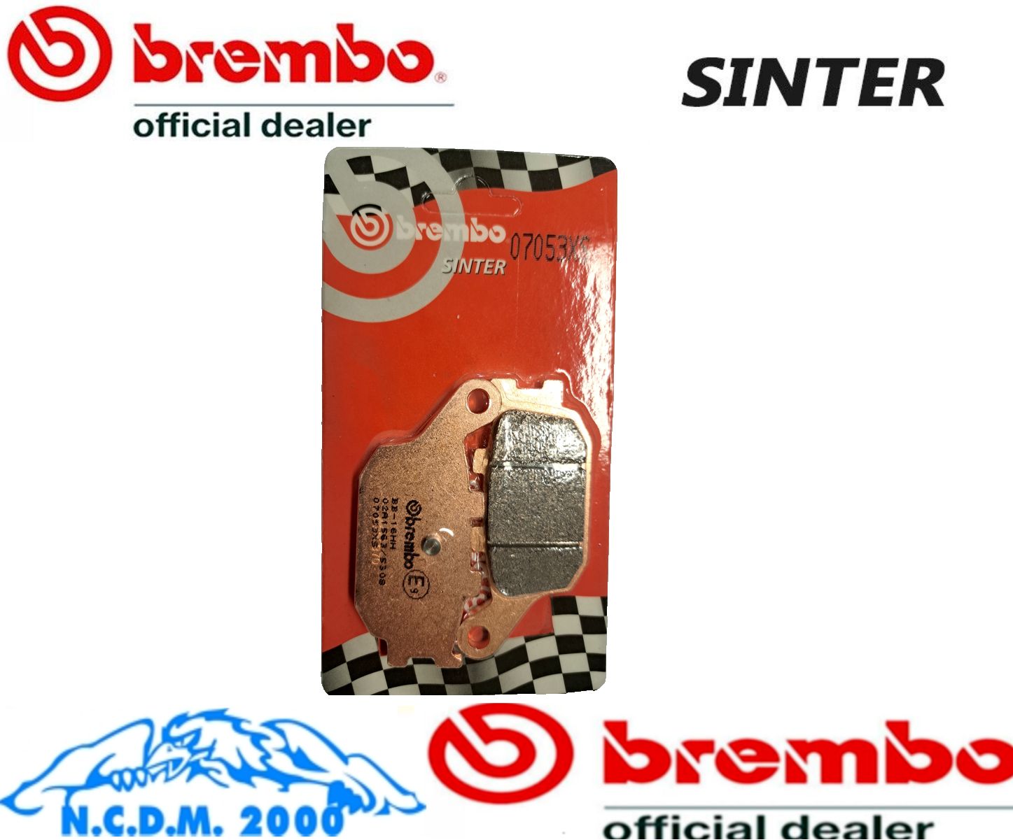 PASTIGLIE FRENO BREMBO XS POSTERIORI HONDA 250 FORZA (NSS A) 2000-2001 2002 2003