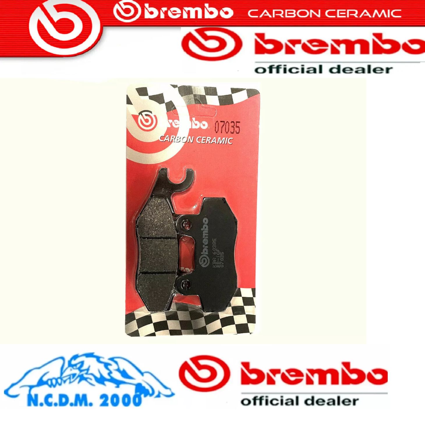 PASTIGLIE FRENO BREMBO ANTERIORI HONDA CMX C REBEL 250	1996 1997 1998 1999 2000