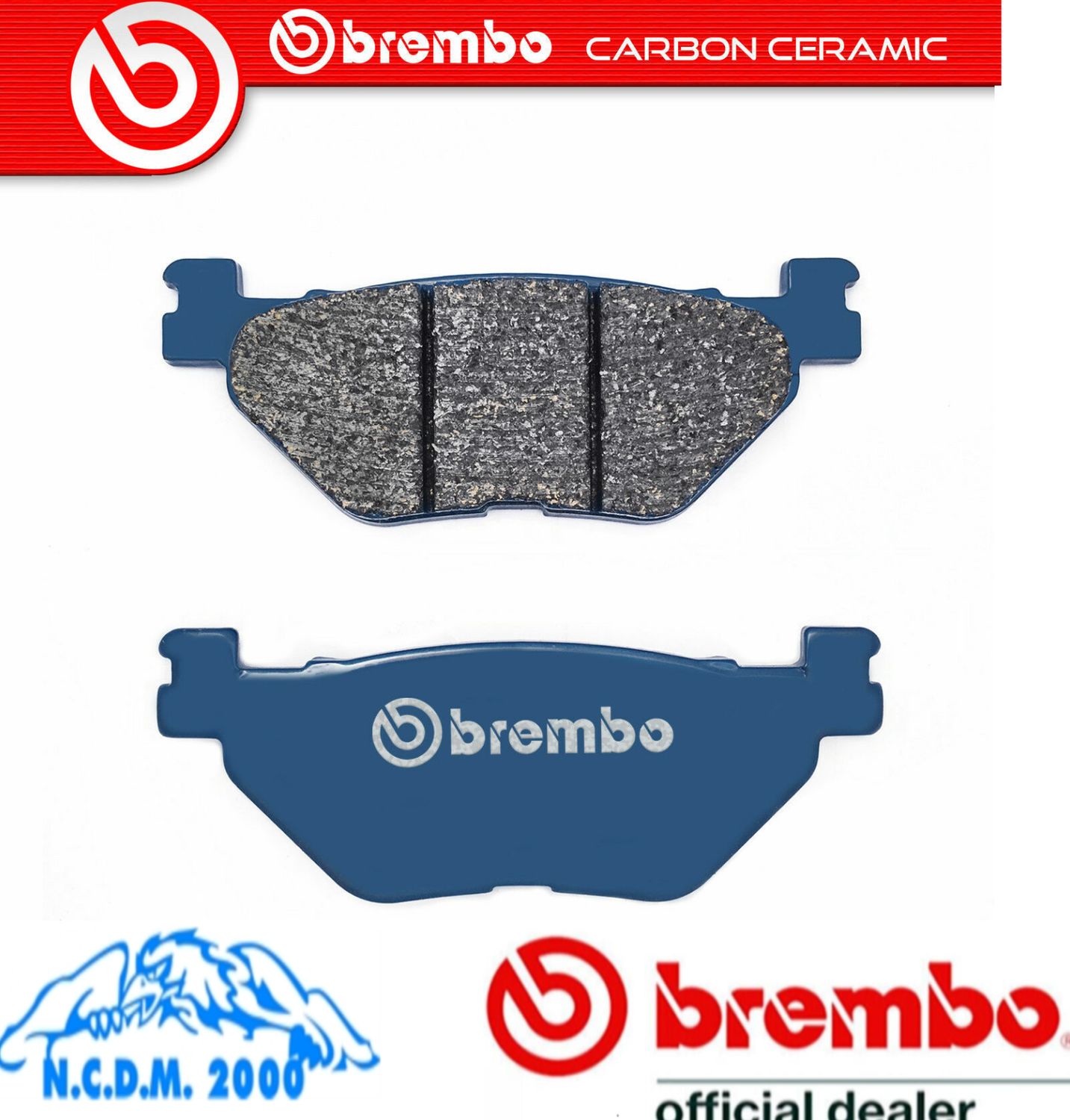PASTIGLIE FRENO BREMBO BLU POSTERIORI YAMAHA 1300 STRYKER 2011