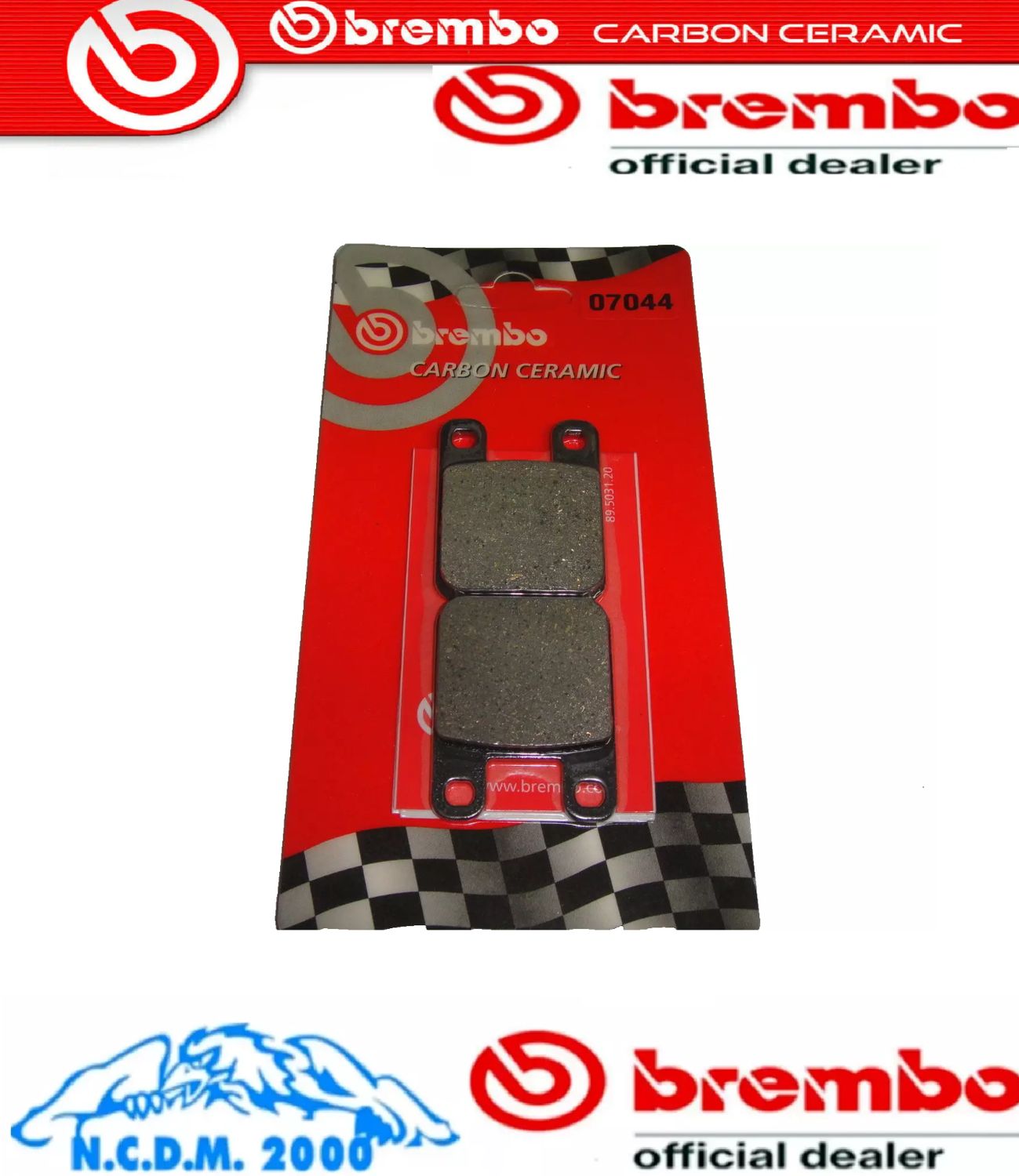 PASTIGLIE FRENO BREMBO POSTERIORI APRILIA TXR 312	DAL 1988