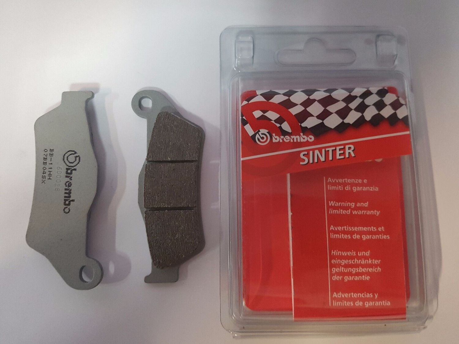 PASTIGLIE FRENO ANTERIORI BREMBO SINTERIZZARE 07BB04SX HUSQVARNA FC-FE 450 2016