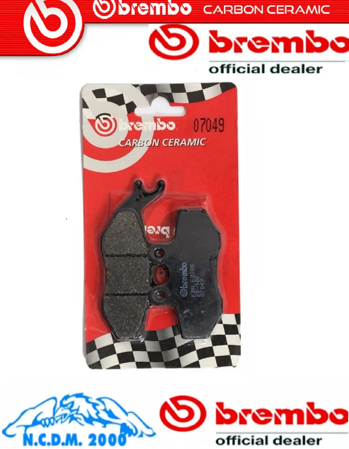 PASTIGLIE FRENO BREMBO ANTERIORI APRILIA ATLANTIC SPRINT 400	2005 2006 2007 2008