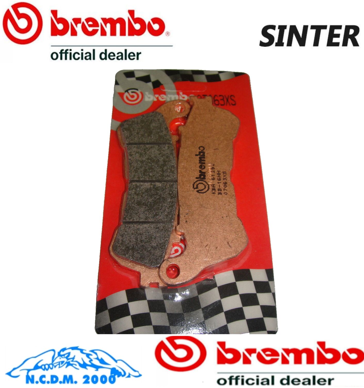 PASTIGLIE FRENO ANTERIORE BREMBO SINTER 07063XS per SUZUKI BURGMAN 200 2013