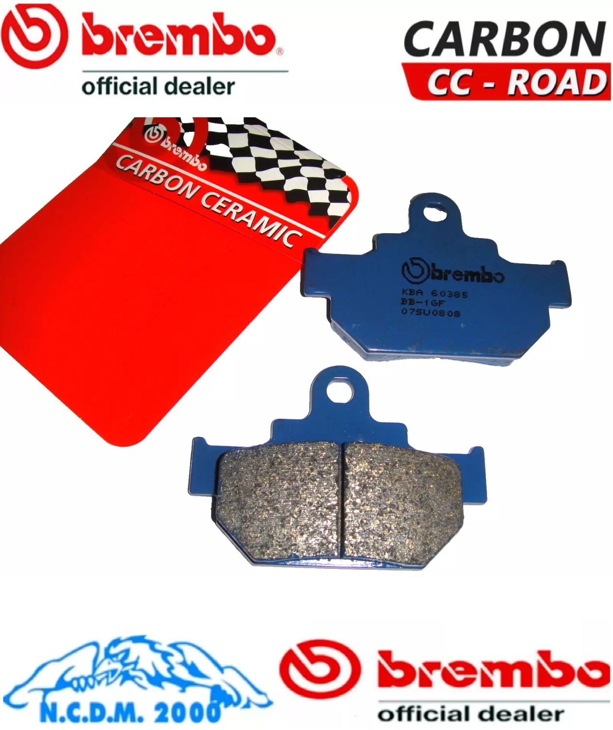 PASTIGLIE FRENO BREMBO CC ANTERIORI  SUZUKI 250 DR S 1985