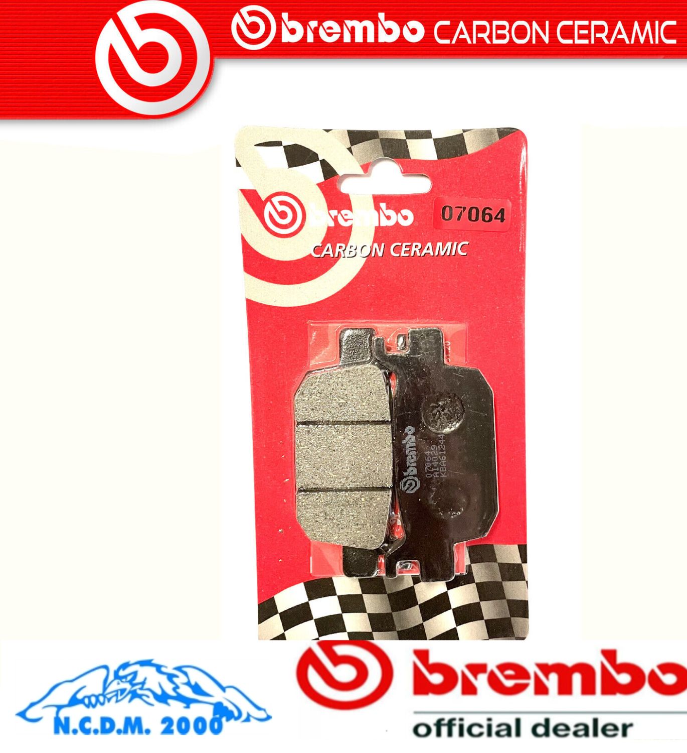 PASTIGLIE FRENO BREMBO POSTERIORI HONDA SH i150	2019