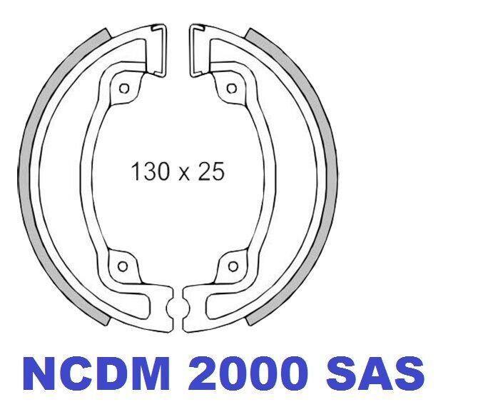 GANASCE FRENO RMS POSTERIORI HONDA	CN 250 HELIX	250	1986-1990