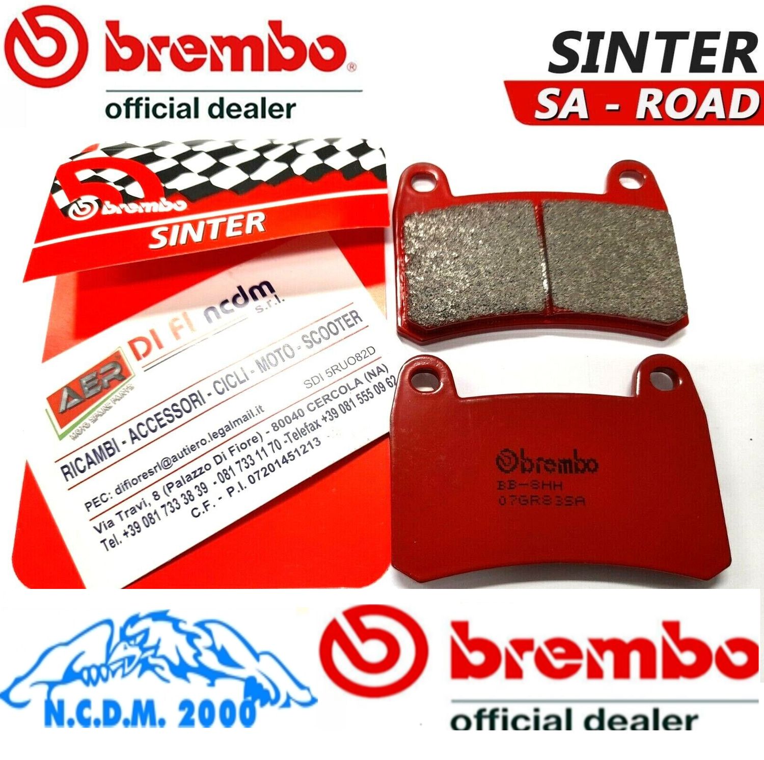 PASTIGLIE FRENO ANTERIORI BREMBO SA BENELLI 125 LEONCINO 2019-2020 2021 2022