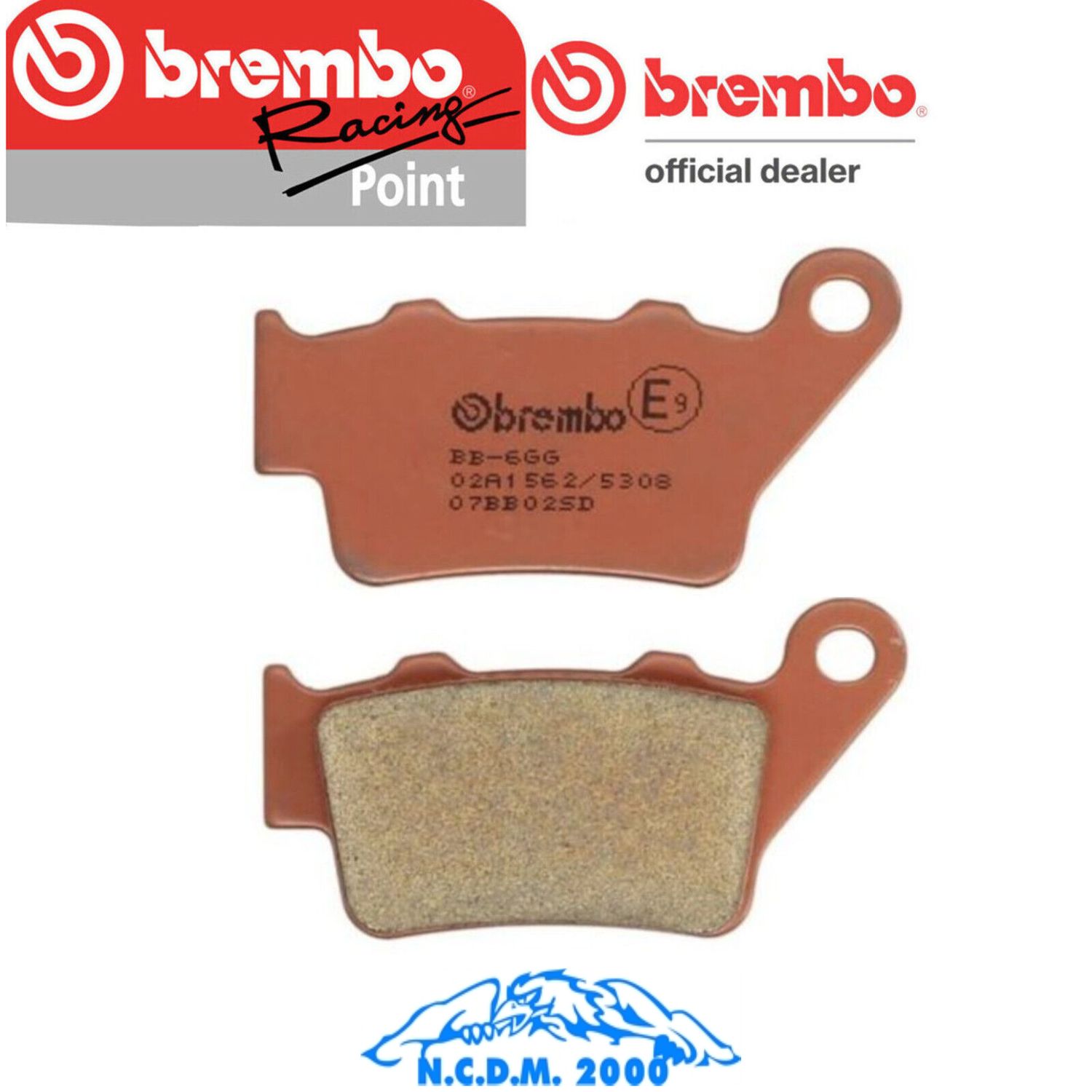 PASTIGLIE FRENO BREMBO OFF ROAD POSTERIORI HUSQVARNA 125 CR 2005-2013