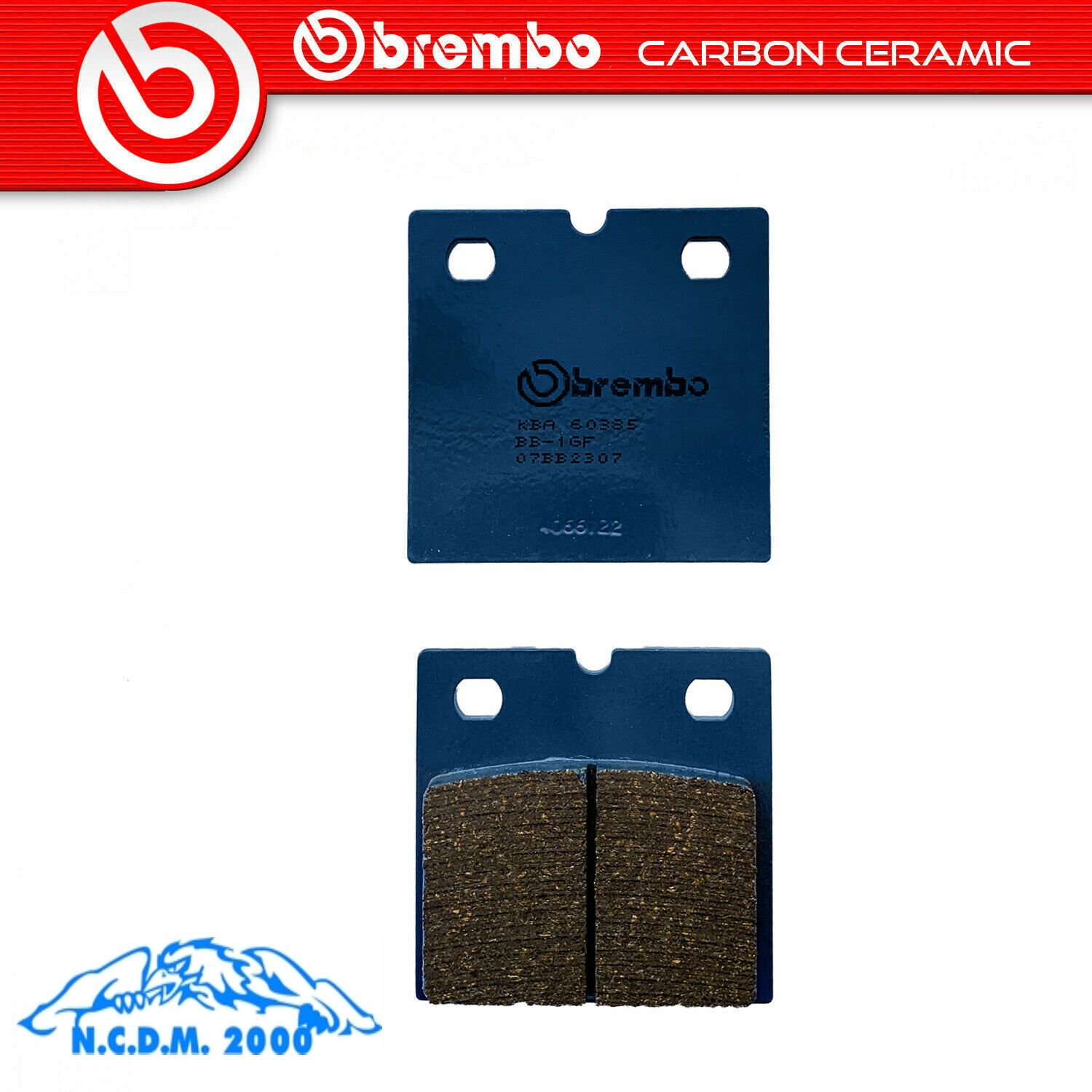 PASTIGLIE FRENO POSTERIORI BREMBO CARBON BLU MOTO GUZZI CALIFORNIA II 1000 1985