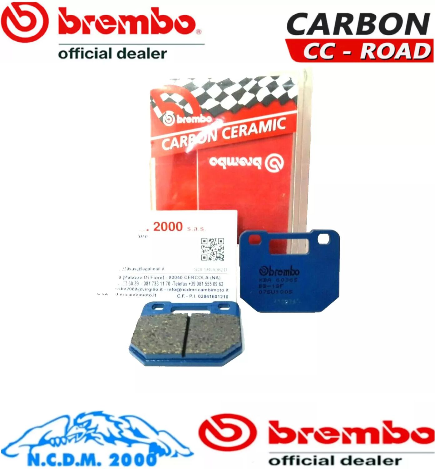 PASTIGLIE FRENO BREMBO CC ANTERIORI SUZUKI 125 RG BU GAMMA 1988