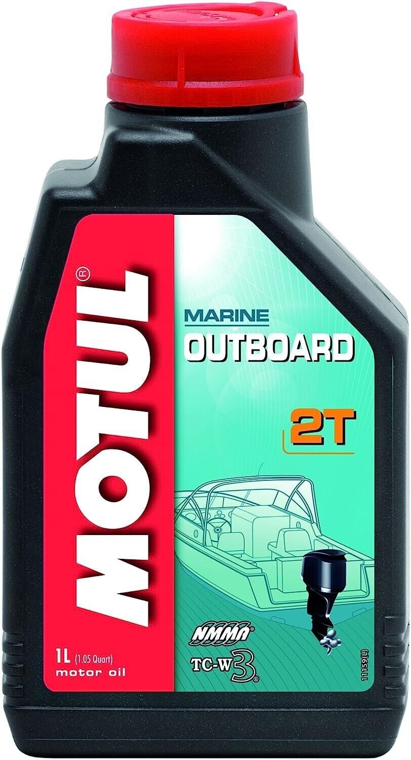 1 LITRO OLIO MOTUL OUTBOARD 2T PER MOTORI TEMPI MARINI FUORIBORDO NAUTICO