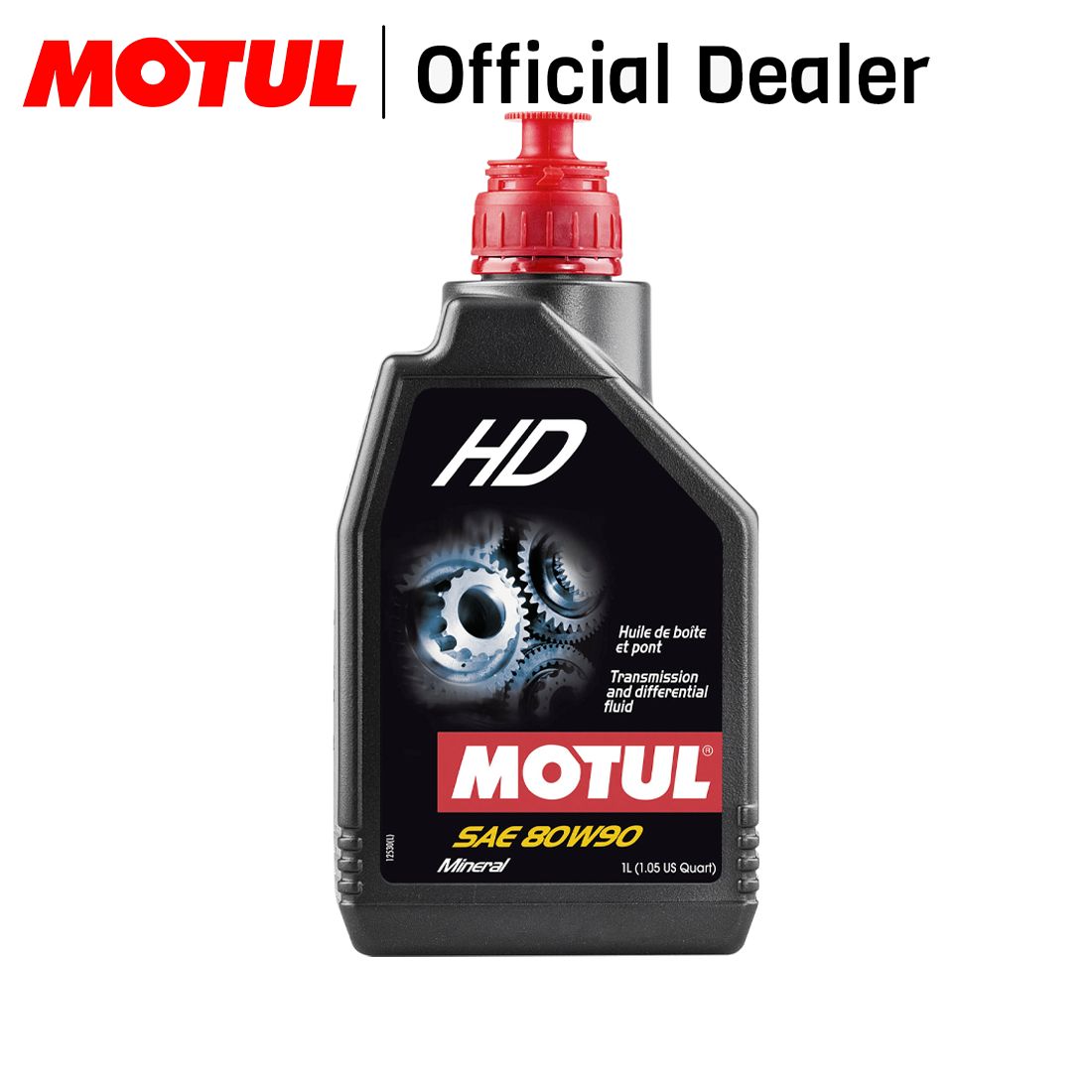 OLIO CAMBIO MOTUL HD 80W90 MINERALE LUBRIFICANTE TRASMISSIONI INGRANAGGI 1 LITRO