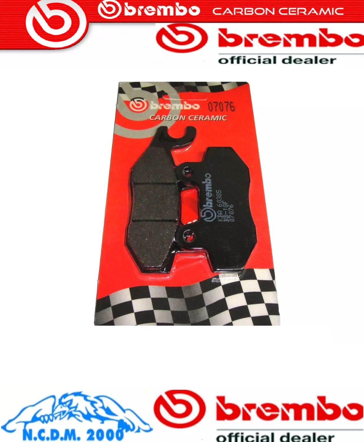 PASTIGLIE FRENO BREMBO ANTERIORI HONDA CA REBEL 125	1995 1996 1997