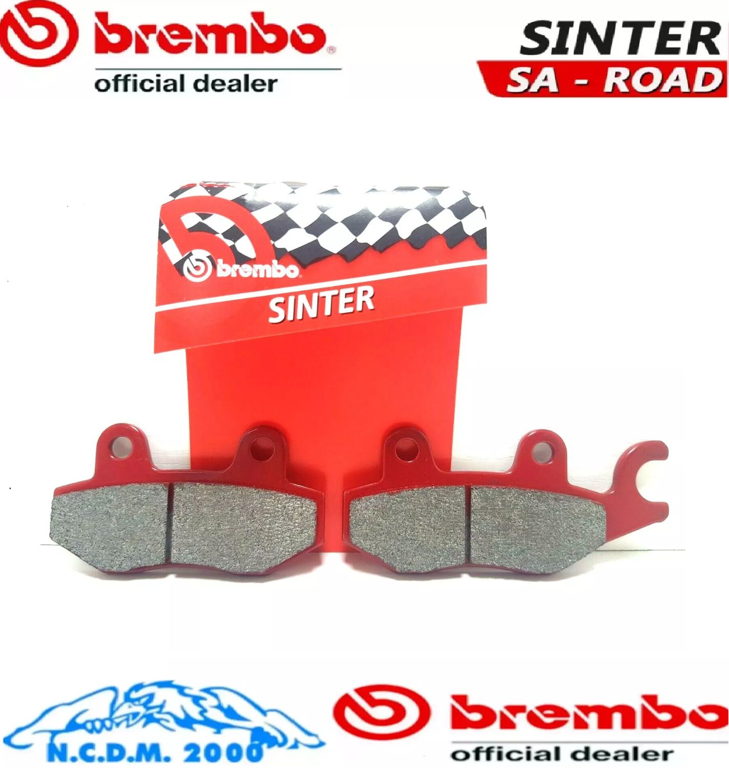 PASTIGLIE FRENO ANTERIORI BREMBO SA KAWASAKI KVF BRUTE FORCE 4x4i 650	2005 2011