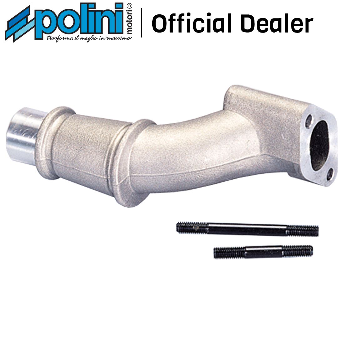 POLINI COLLETTORE DI ASPIRAZIONE DELLORTO 24 (2 FORI) VESPA 50 SPECIAL 125 ET3