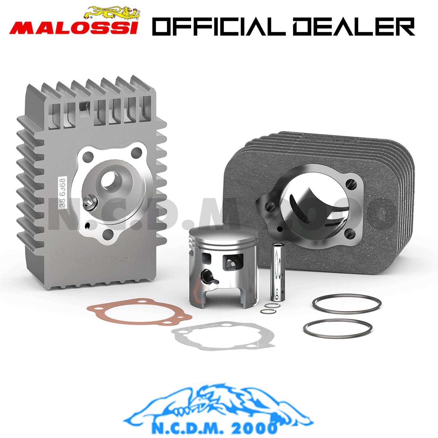 MALOSSI 3118570 GRUPPO TERMICO Ø 43 SPINOTTO Ø 10  PIAGGIO CIAO PX 50 2T