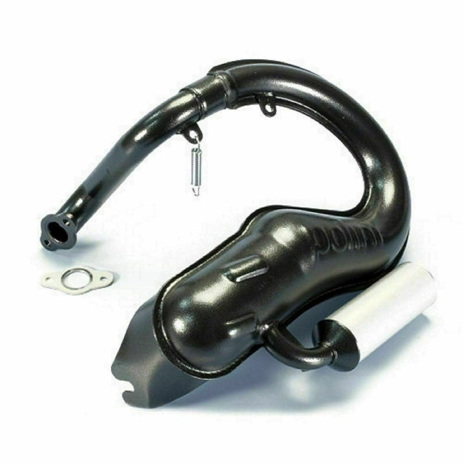 MARMITTA POLINI CON SILENZIATORE ALLUMINIO MODIFICA 125 PIAGGIO VESPA 50 SPECIAL