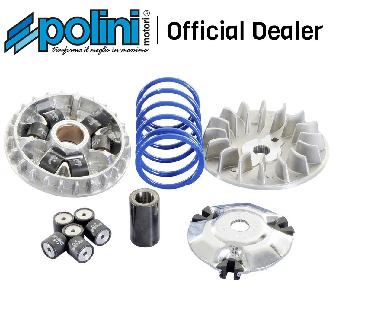 VARIATORE HI SPEED POLINI PIAGGIO MEDLEY 125 ie 4T 4V E4 dal 2016 2017 2018 2019