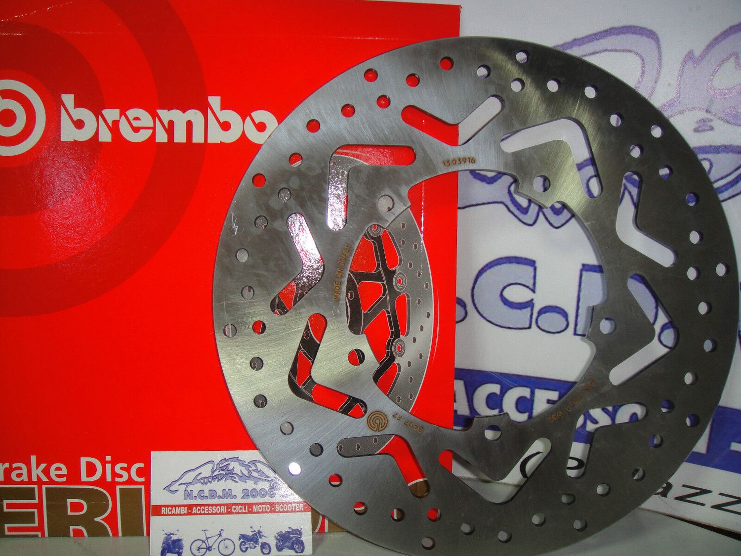 DISCO FRENO BREMBO ORO ANTERIORE YAMAHA XENTER 125/150 DAL 2012 68B407F7