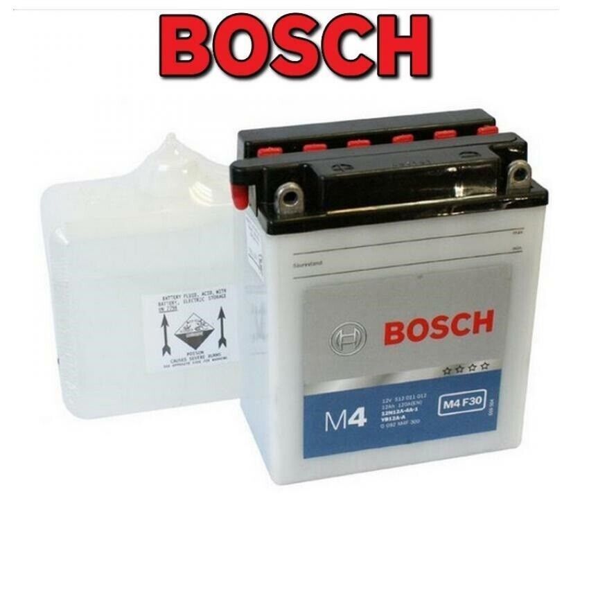 YB12A-A BATTERIA BOSCH HONDA CB350 Super Sport Four 350 1973- 0092M4F300 YB12AA