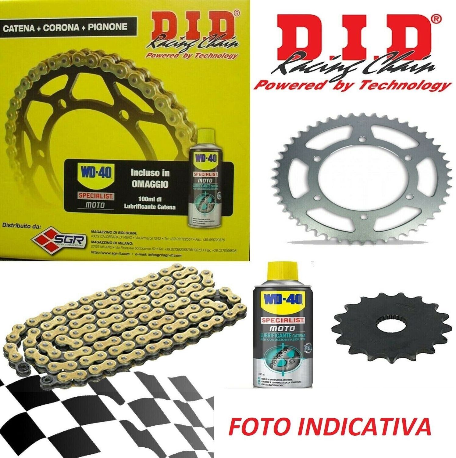 KIT TRASMISSIONE DID CATENA CORONA PIGNONE KAWASAKI	KLE Versys X ABS	300	2019