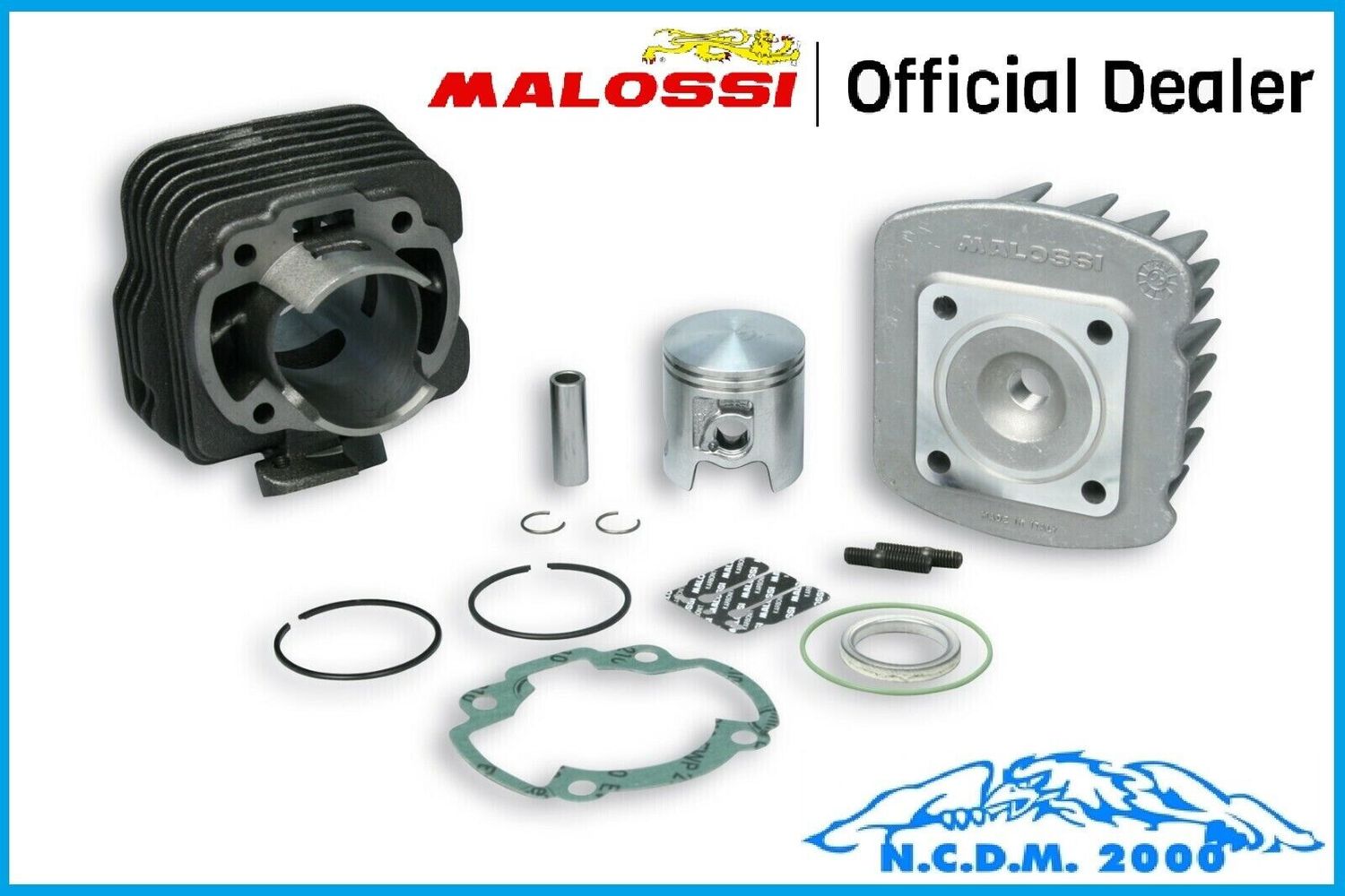 GRUPPO TERMICO Ø 47 IN GHISA MALOSSI SP Ø 12  HONDA X8R X - X8R S 50 2T