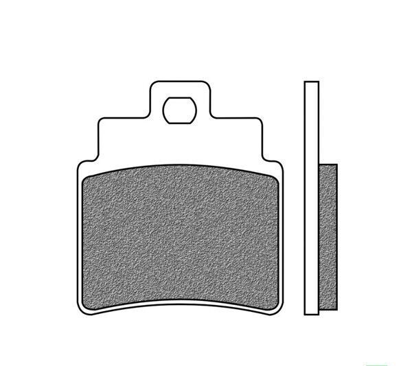 PASTIGLIE FRENO ANTERIORE FERODO KYMCO GRAND DINK 250	2001 - 2002