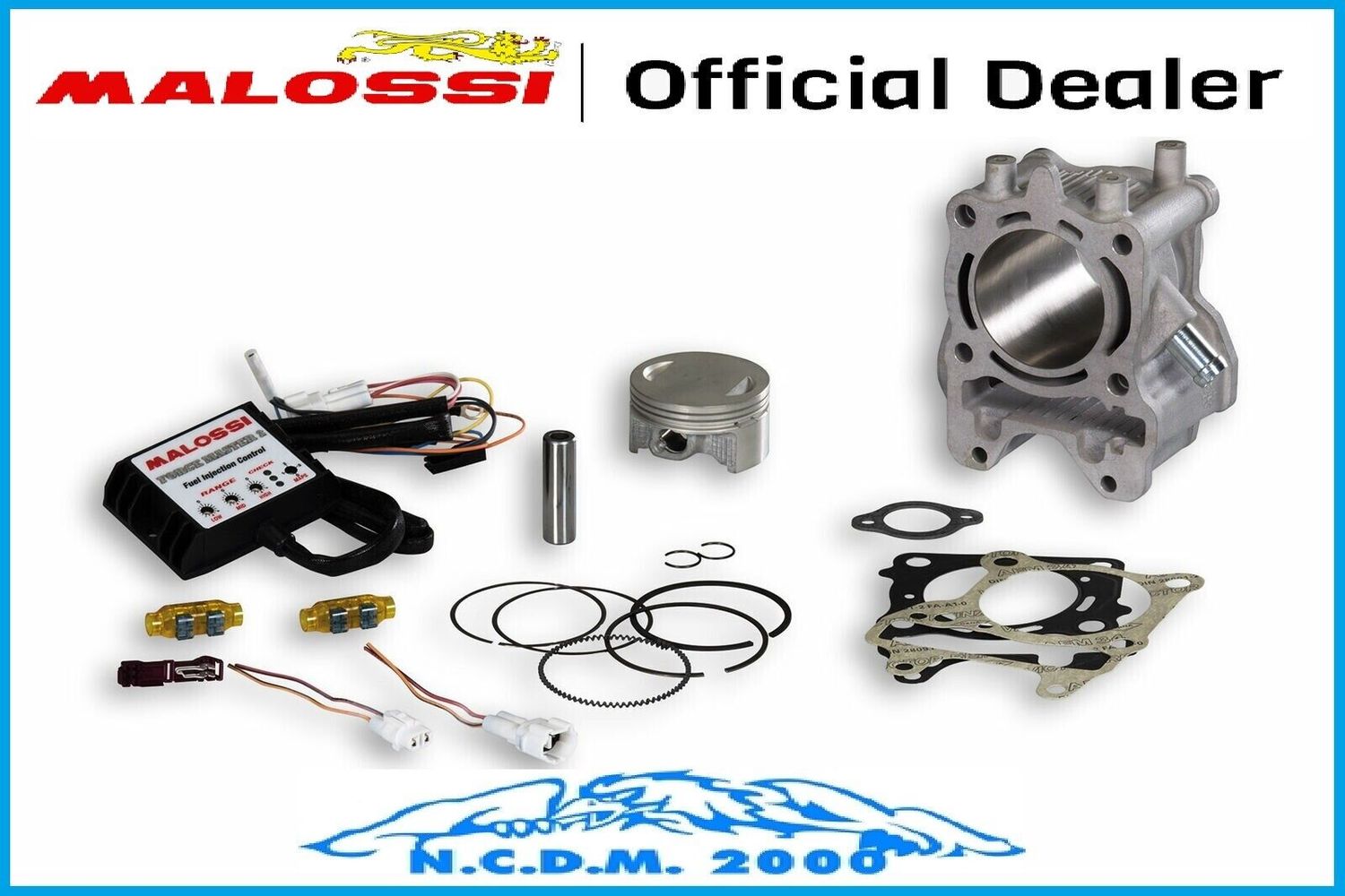 MALOSSI 3117559 CILINDRO I-TECH 4 STROKE Ø61 ALLUMINIO HONDA SH 125 i ABS 2015