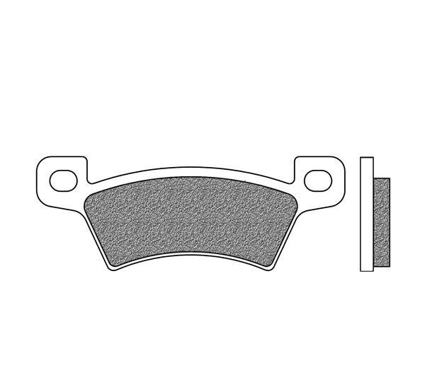 PASTIGLIE FRENO NEWFREN 0048 POSTERIORE MICROCAR MC2 500	2009