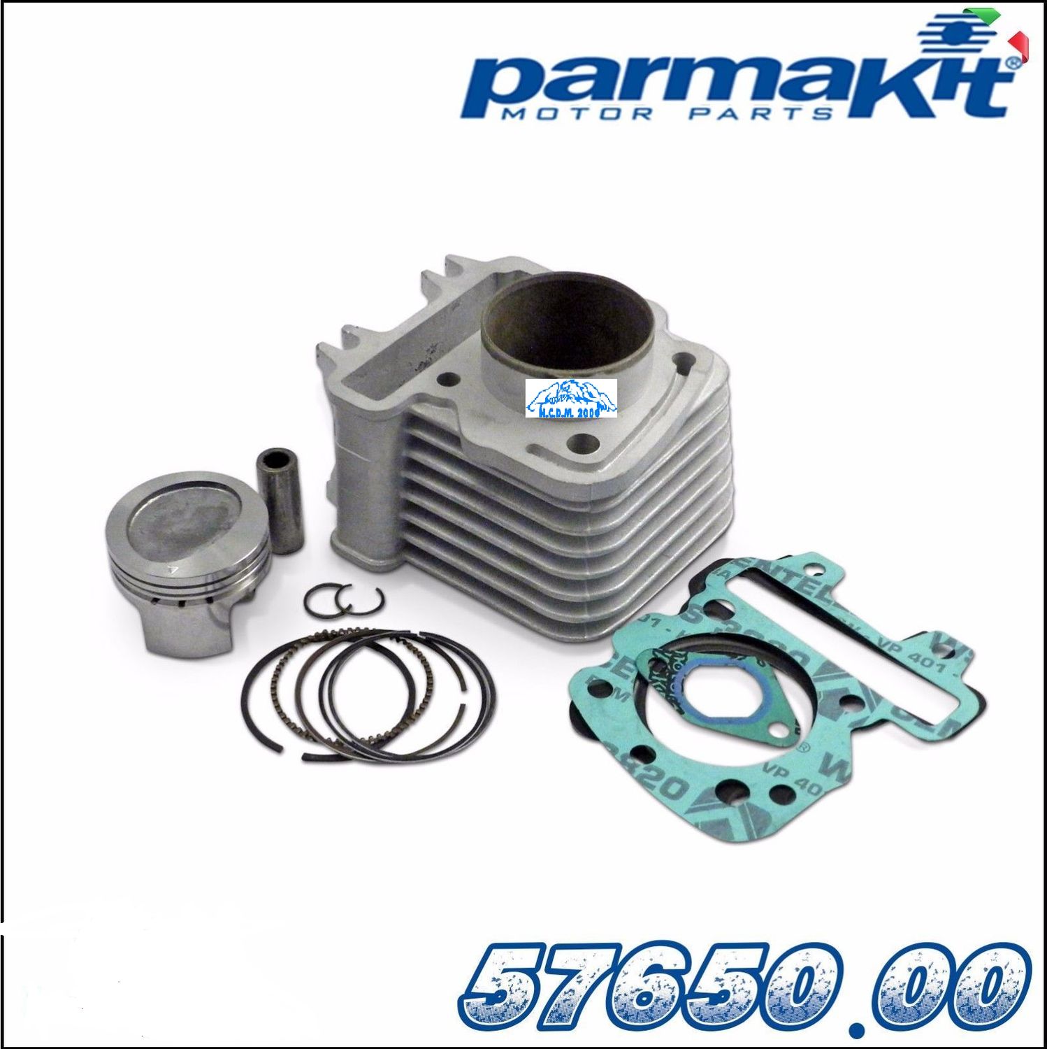 GRUPPO TERMICO ø49 ALLUMINIO PARMAKIT 78CC PIAGGIO LIBERTY 4V 50 4T