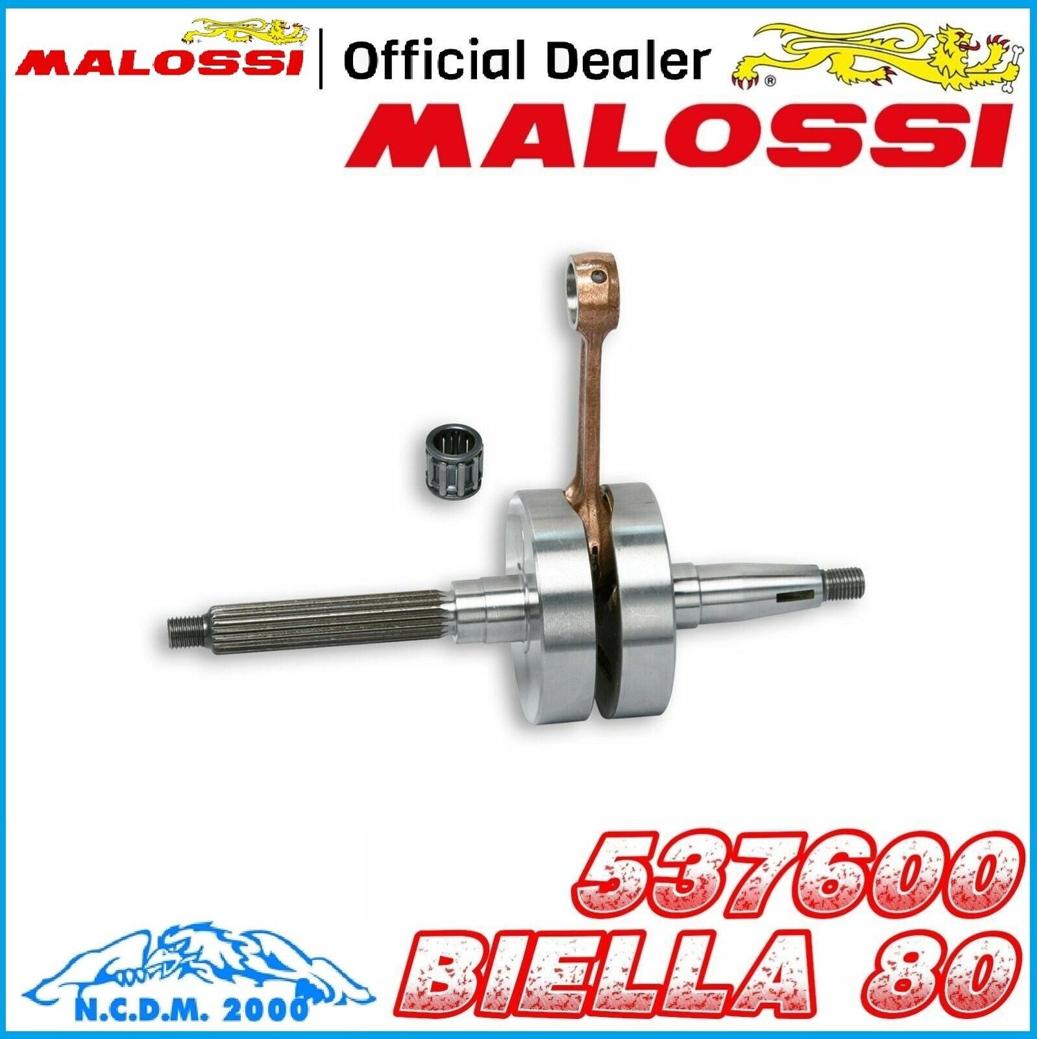 ALBERO MOTORE MALOSSI SPINOTTO Ø 12  DERBI ATLANTIS - BULLET 50 2T 2003-