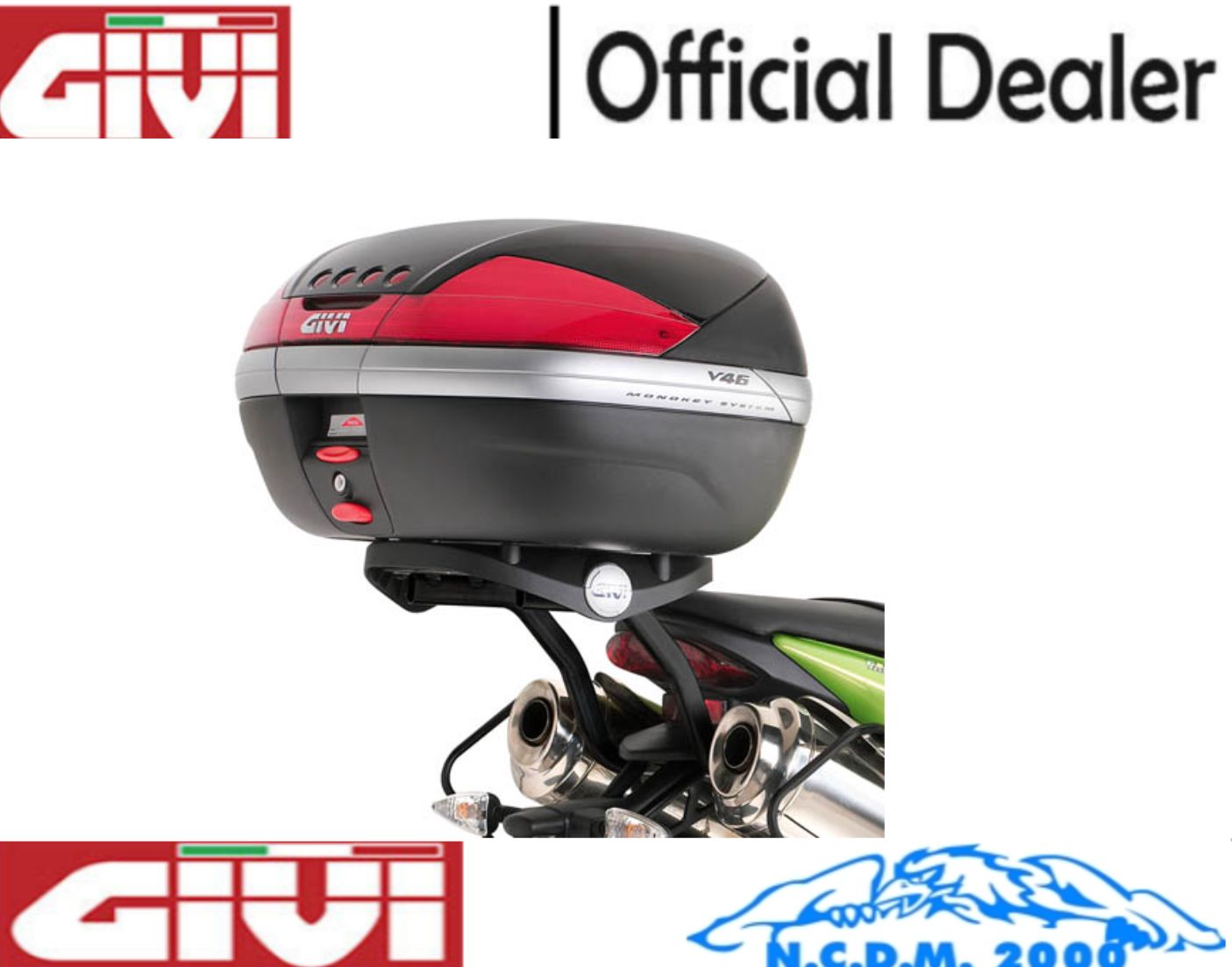 STAFFE GIVI POSTERIORE MONOKEY O MONOLOCK TRIUMPH Street Triple 675 2007 2008