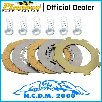 PINASCO KIT DISCHI FRIZIONE 6 MOLLE RINFORZATE BICCHIERINI VESPA PX 125 - 150