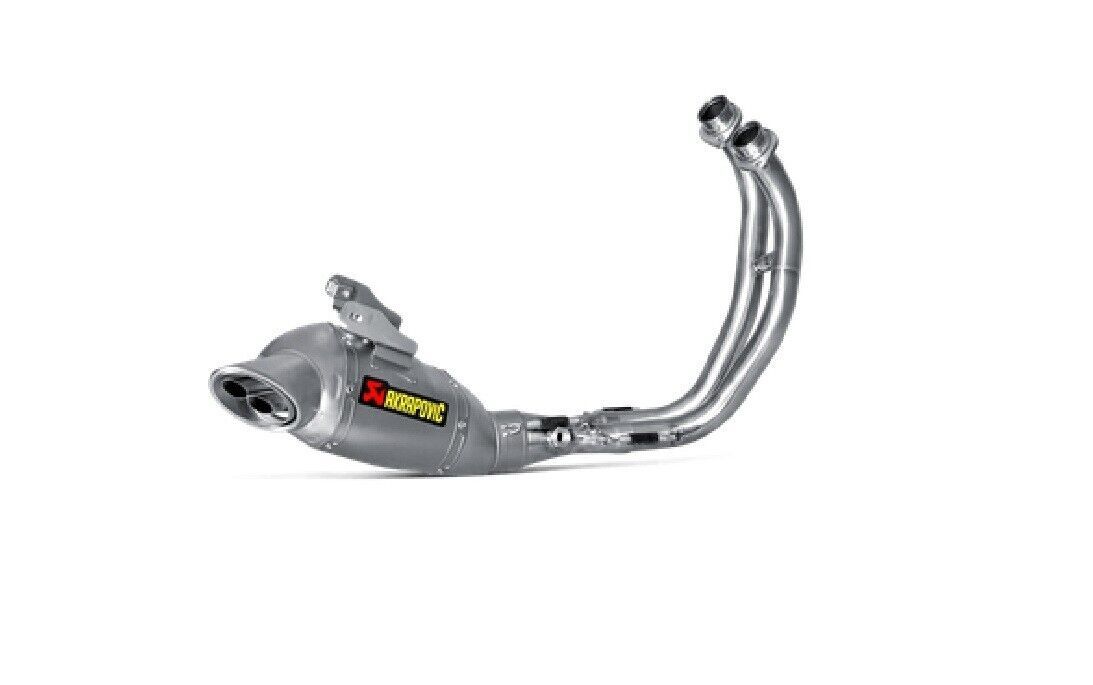 YAMAHA MT-07 2014 2015 2016 Impianto INOX completo AKRAPOVIC S-Y7R1-HAFT