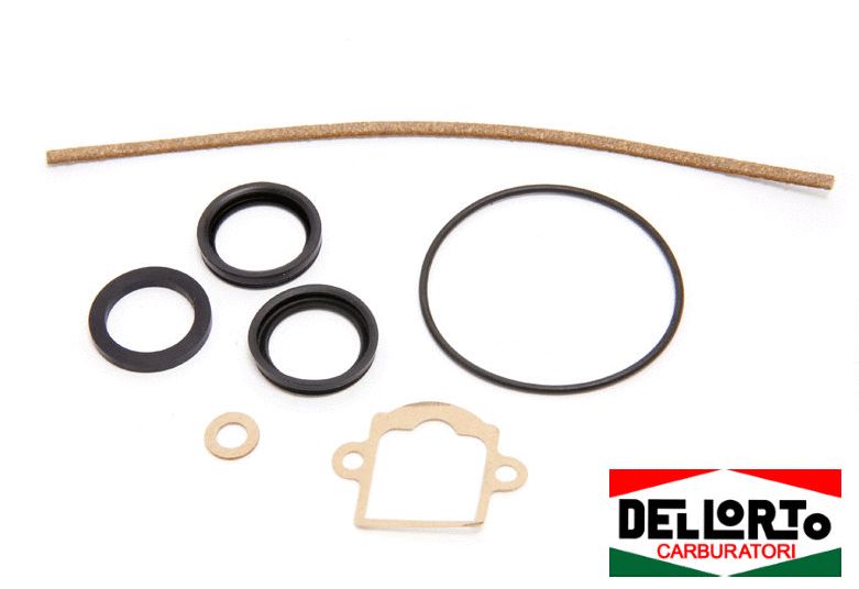KIT GUARNIZIONI CARBURATORE DELL&#39;ORTO DI REVISIONE PER SHA 14.12 15.15 DELLORTO