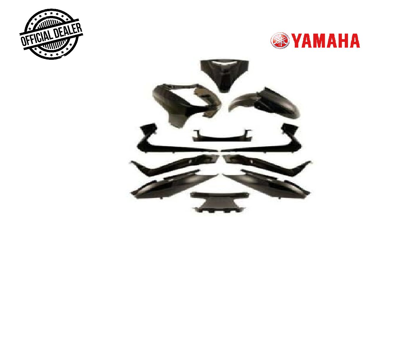 KIT CARENE GREZZE DA VERNICIARE PER X-MAX XMAX 250 2001 2002 2003 2004 2005 2006