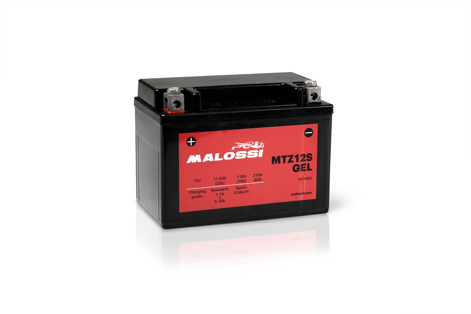 BATTERIA MALOSSI GEL MTZ12S = YTZ12S