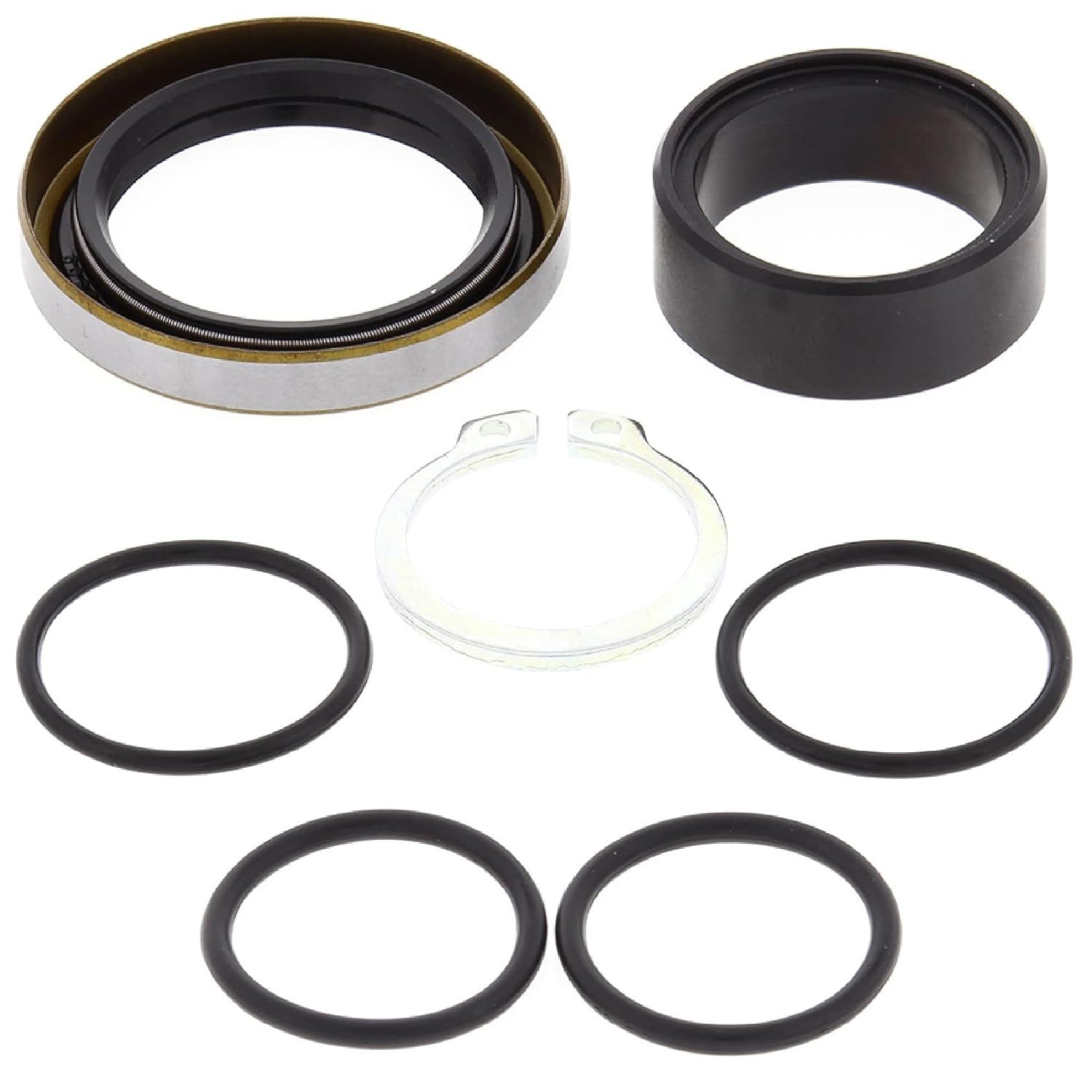 All Balls Racing 25-4001 - Kit di guarnizioni per albero secondario compatibile con/sostituzione per Husaberg 390Fe 2010-2011, 450Fe 2009-2011 25-4001
