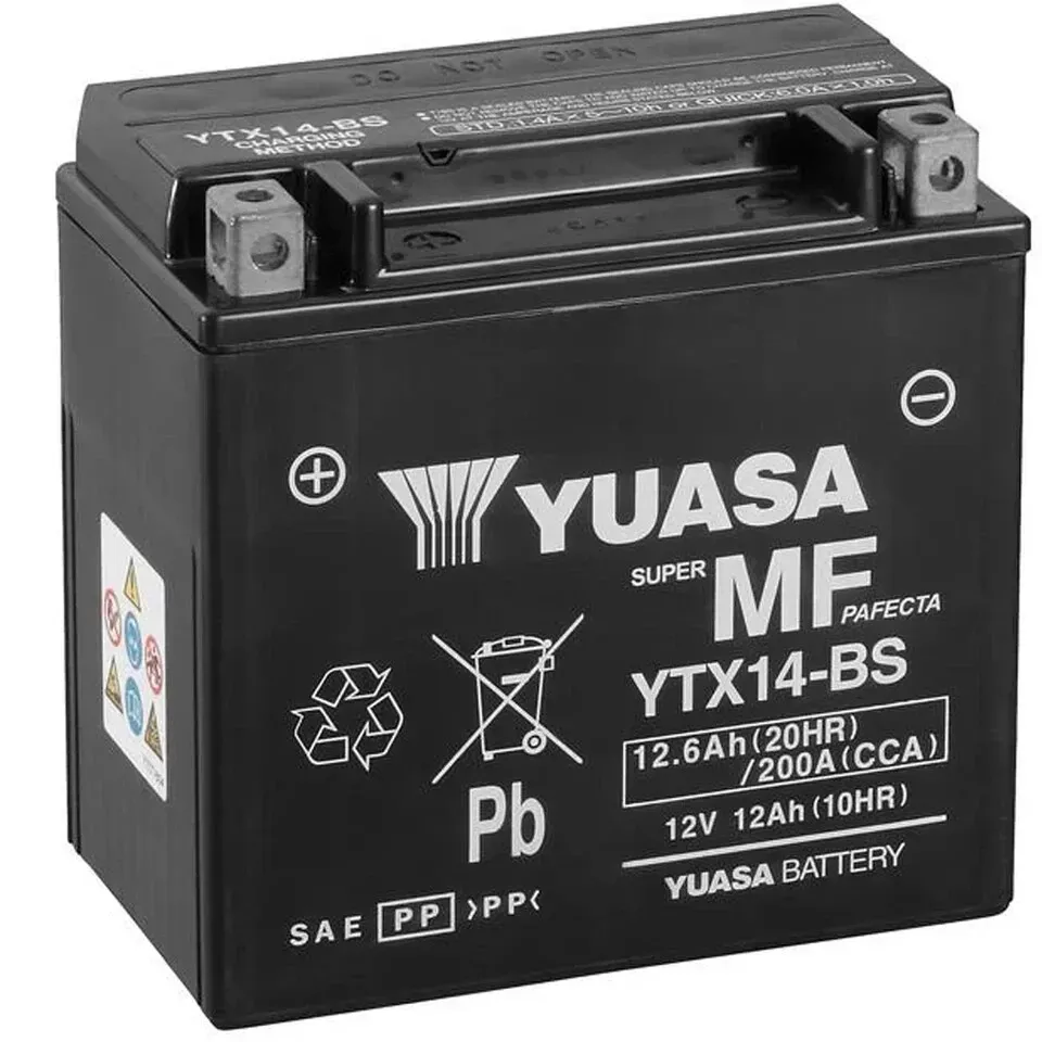 BATTERIA YUASA YTX14-BS