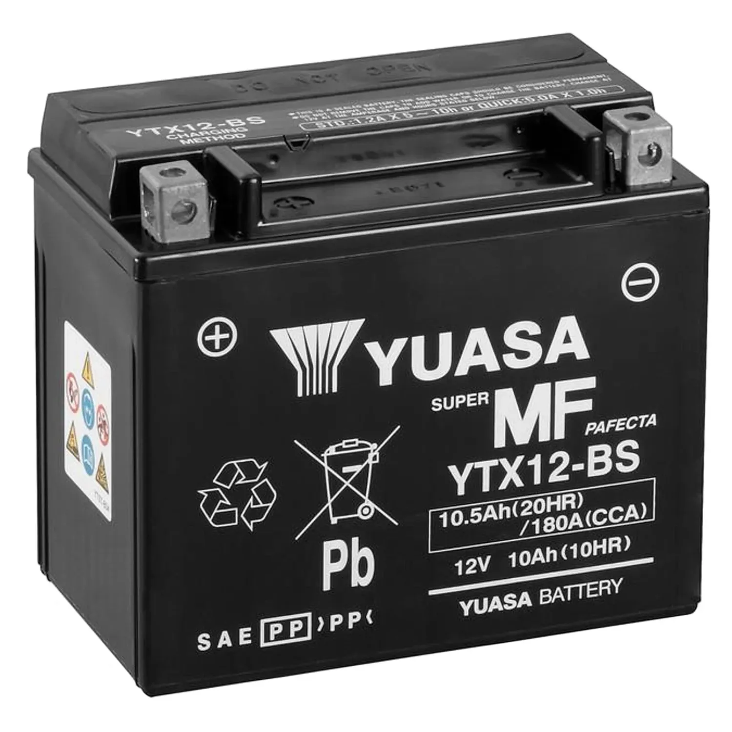 BATTERIA YUASA YTX12-BS 12V-10AH