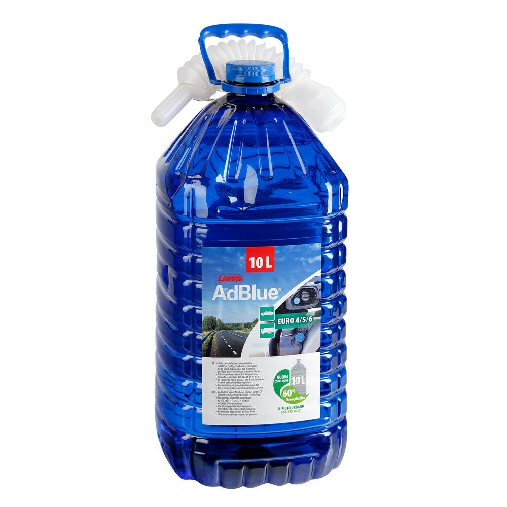 ADBLUE LAMPA 10 LITRI ISO 22241 1/-2/-3/-4 VEICOLI EURO 4-5-6 TECNOLOGIA SCR.